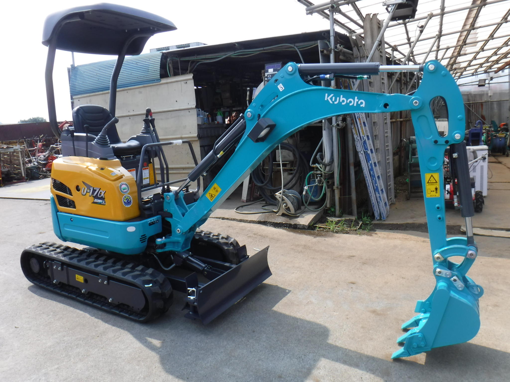 クボタ U173α（新車） 在庫情報 相栄商会｜神奈川県相模原市の中古農機具・買取・販売・修理・東京・埼玉・千葉